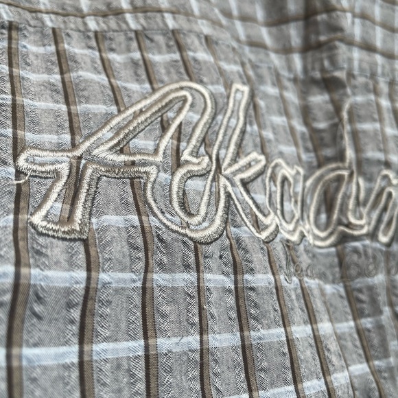 Akademiks Striped Button Down Shirt - Picture 6 of 12